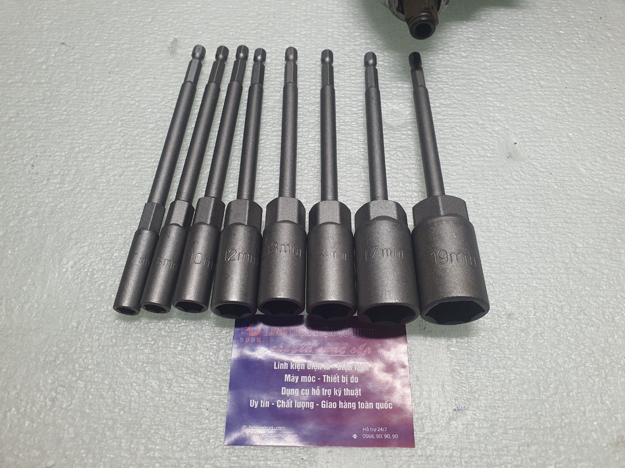 Đầu khẩu máy bắn vít - ốc 17mm